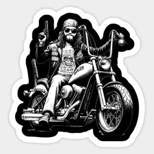 motorcyclist Sticker